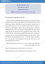 Đề số 12 - Đề kiểm tra 15 phút - Học kì 2 - Ngữ văn 12